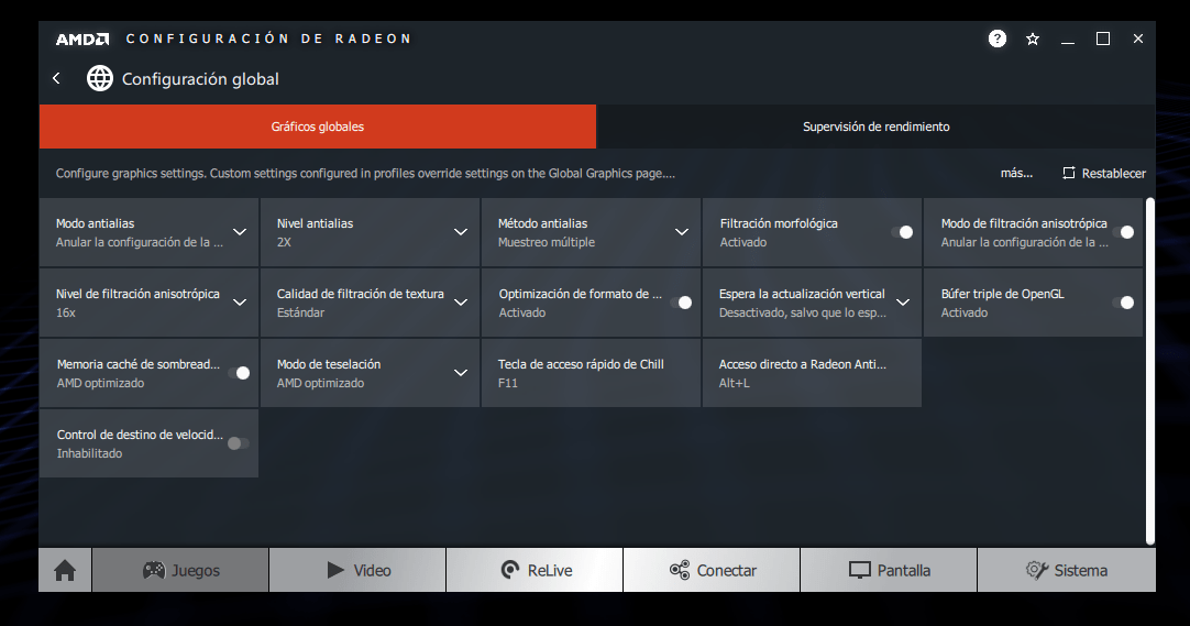 AMD Radeon: Configuración Óptima para Más FPS (2026) 3 AMD Radeon: Configuración Óptima para Más FPS (2026) - Tecnogamer