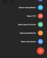 WPS Office Móvil: La Mejor Suite de Ofimática en 2026 5 Creación de documentos en WPS Office en Android