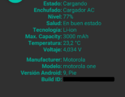 Ampere Conoce el estado de tu batería de tu android 8 Realizando el calculo de cuantos mAh esta recibiendo del cargador nuestro smartphone en Ampere