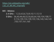 WiFi Analyzer La mejor herramienta para redes wifi del 2020 6 Lista de canales disponibles para la red en WiFi Analyzer