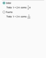 HiPER Scientific Calculator La calculadora para Android 9 Agupacion de los datos