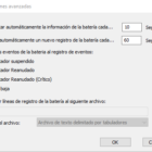 BatteryInfoView Conoce el estado de la batería de tu laptop 3 Configuraciones