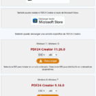 Opciones de Descarga
